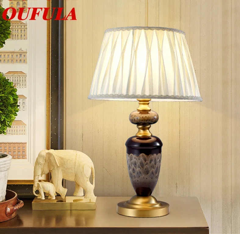 

Table Lamp Desk Light Modern Contemporary Office Creative Decoration Bed LED Lamp Fabric for Foyer Living Room Bed Room Hotel