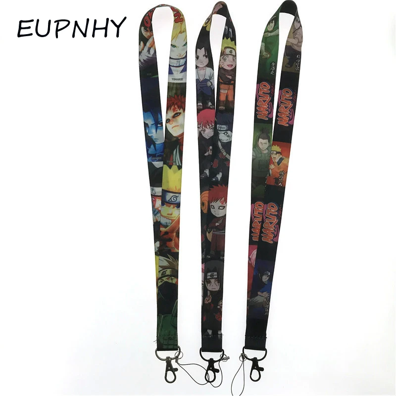 EUPNHY 1 шт. Аниме Наруто Шеи Брелок Lanyards MP3 USB флэш-накопители висячий шнур держатель