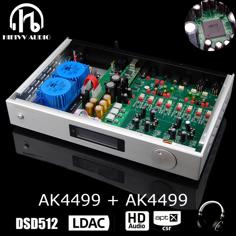HiEnd AK4499EQ * 2 шт. Bluetooth-совместимый QCC5125 DAC поколения флагманский APTX-HD LDAC APTX