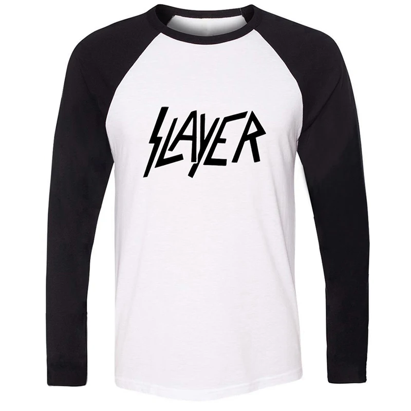 Забавные, я не странные, я Ограниченная серия Slayer Blink 182, панк-группа, Мужская футболка с графическим принтом и длинными рукавами, хлопковые футболки - Цвет: jfRCB1390C
