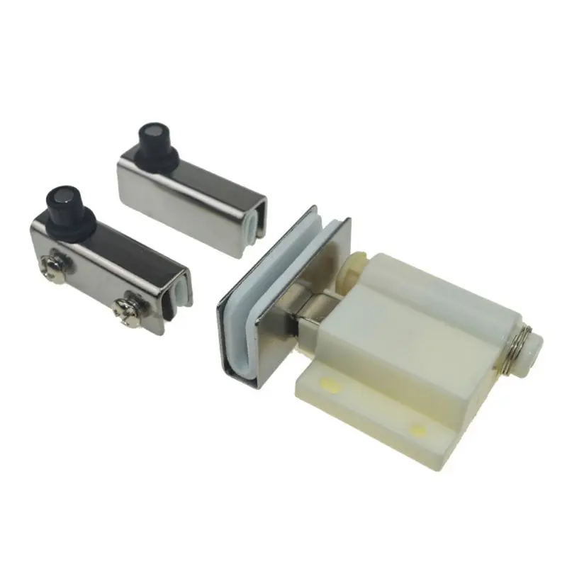 

1Set Stainless Steel Single/Double Glass Door Hinge Up Down Shaft Hinges