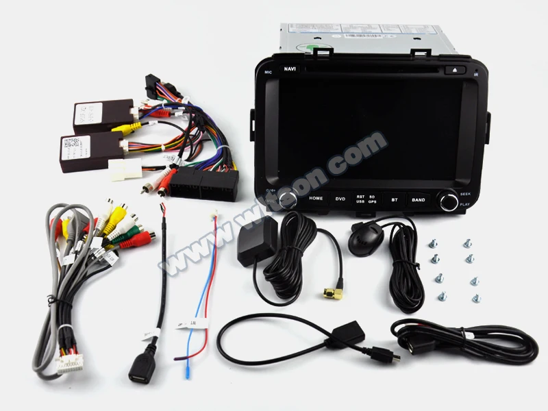 Top 8" Android 9.0 OS Car DVD Multimedia GPS Radio for Kia Carens 2013-2018 & Rondo 2013-2018 with Built-in Digital Signal Processor 3