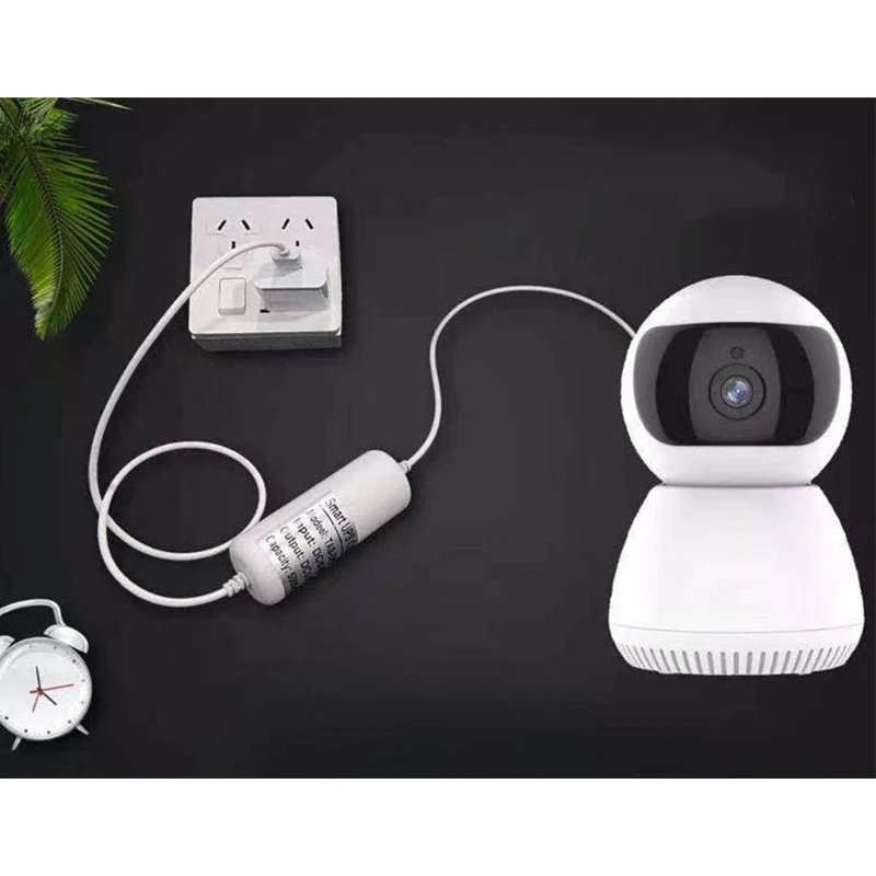 5V Mini UPS Uninterruptible Power Supply Battery Backup for Monitor Security Camera Provide Emergency Power Backup