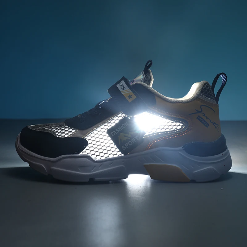 Children Summer Sport Mesh Sneakers for Boys 5-13 Years Old