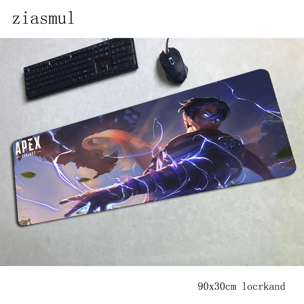 Коврик для мыши apex legend, геймер, 90x30 см, коврик для мыши, игровой коврик для мыши, большой великолепный коврик для мыши, стол для компьютера, коврики для мыши