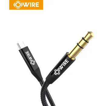 

OWIRE USB C/Lightning to 3.5mm AUX Headphones 3.5 Jack Adapter Audio Cable For Huawei Mate 20 P30 Xiaomi 6 8 9 10 iPhone 12 11 p