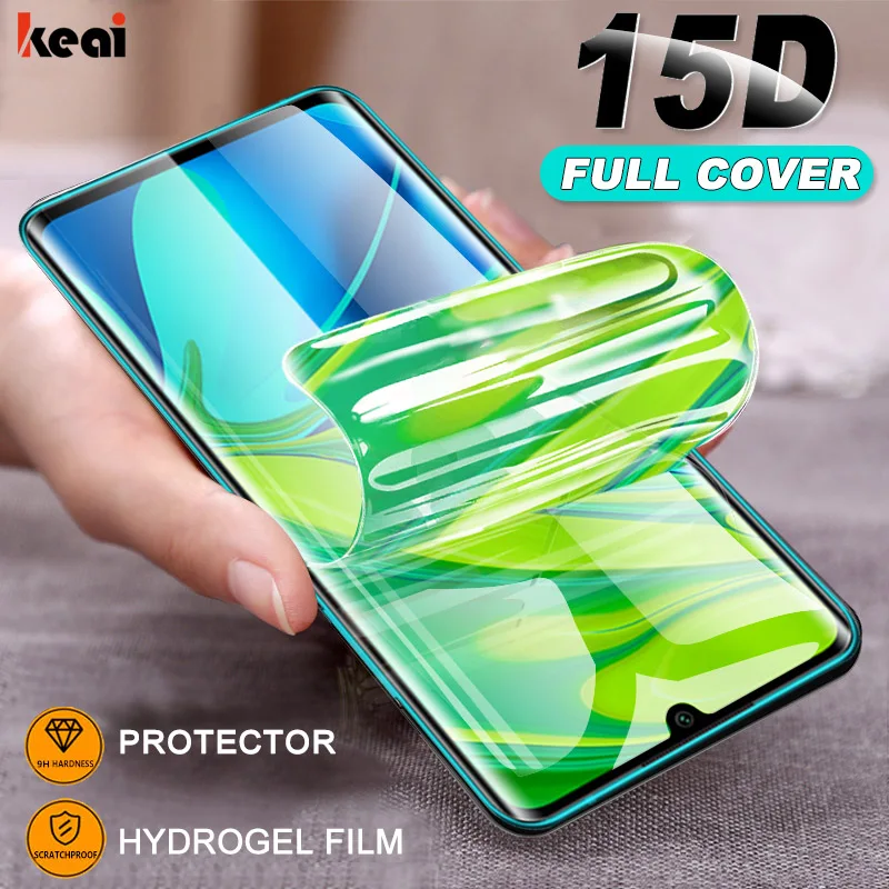 

15D Hydrogel Film For Xiaomi Redmi Note 7 8 K20 Pro GO Screen Protector For Xiaomi mi 9T Pro 9 SE 9 Lite Note 10 Film Not Glass
