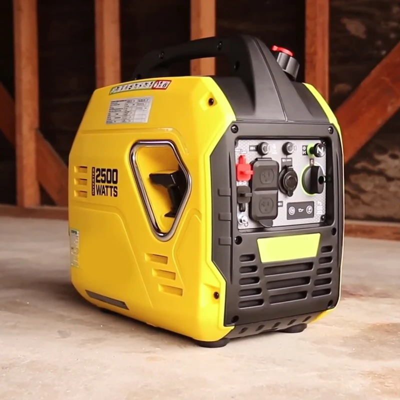 3000w mini inverter portable gasoline generator silent portable generator dc power
