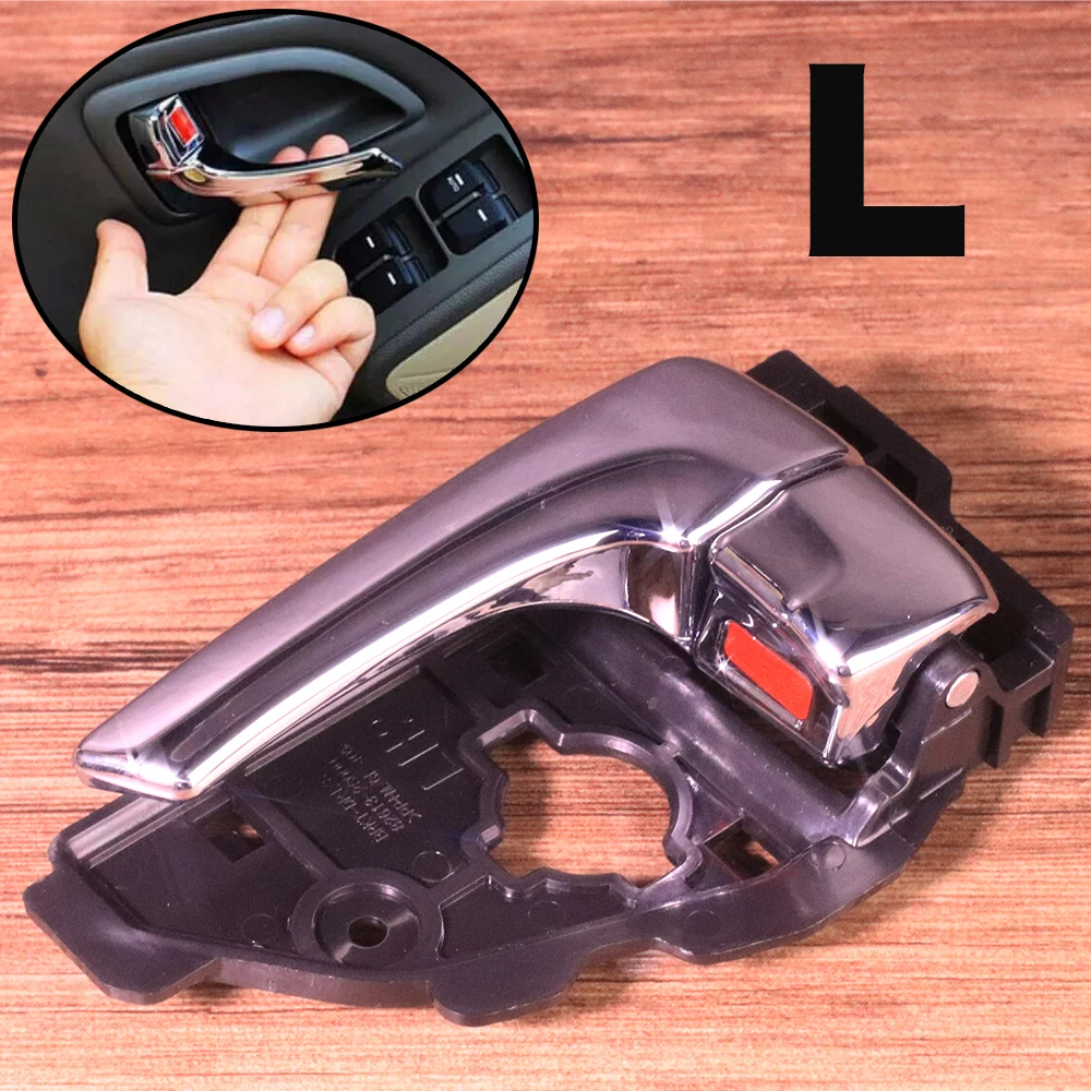 82610-2S010 1Pc Car Interior Chrome Left Side Front Rear Inner Door Handle Fit For Hyundai Tucson ix35 2010 2011 2012 2013 2014 (1)