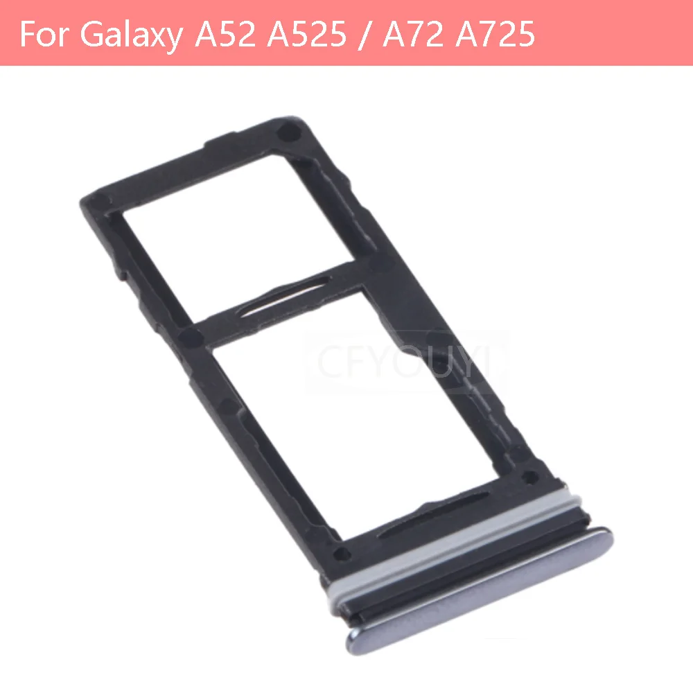 

SIM Card Tray + SIM Card Tray / Micro SD Card Tray for Samsung Galaxy A52 SM-A525 / A72 A725
