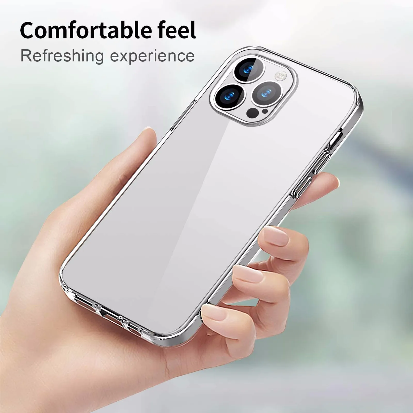 

Mobile phone protection transparent protective case cover (for iPhone 12 / Mini / PRO / PRO MAX) iphone 12 pro case new 05*