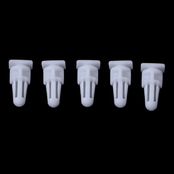 

5Pcs Clips For BMW 3 Series E30 E36 E39 E38 Sill Cover Kick Plate Trim White 51471840961 29mm/1.14" White Plastic New