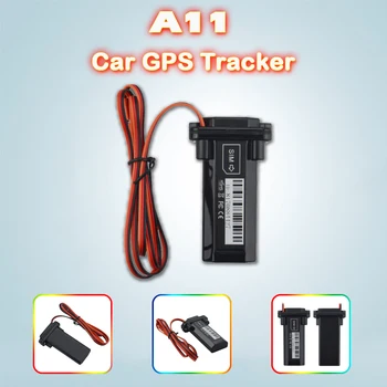 

A11 Waterproof GSM GPS Tracker For Vehicle Real-time Online Tracking Device Add Vibration Power-off Overspeed Alarm