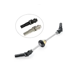 Convient pour WPL modèle MN modèle JJRC RC voiture. Pièces métalliques de mise à niveau et de Modification. Paire de Joints universels d'essieux avant 