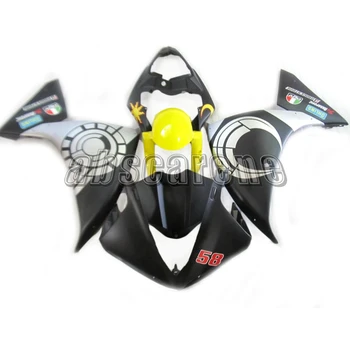 

Complete Fairings for Yamaha YZF1000 R1 2012 2013 2014 YZF 1000 R1 12 13 14 Injection ABS Plastic Cowlings Black Yellow Silver