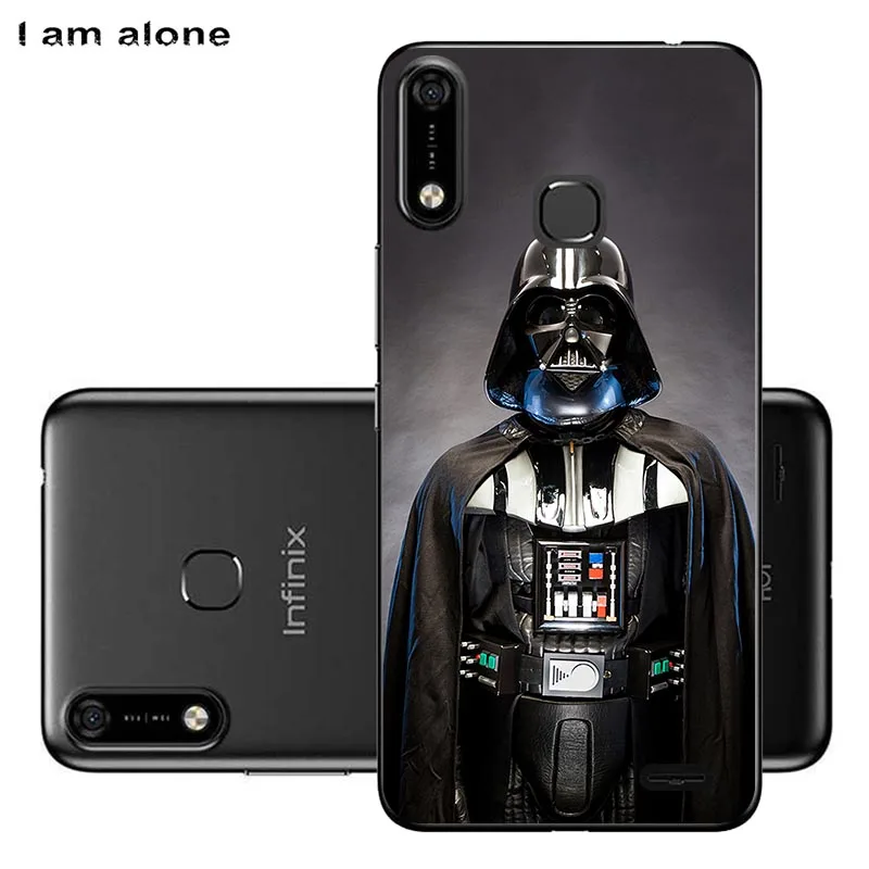 Сумка для телефона I am alone для Infinix Hot 7X624 6,2 дюймов Мягкий ТПУ модные чехлы для мобильных телефонов Infinix Hot 7X624 - Цвет: TPU F34