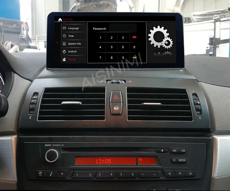 AISINIMI Android 9 0 PX6 4G 64G Автомобильный Dvd Navi плеер для BMW X3 E83 (2004 2009) автомобильный аудио
