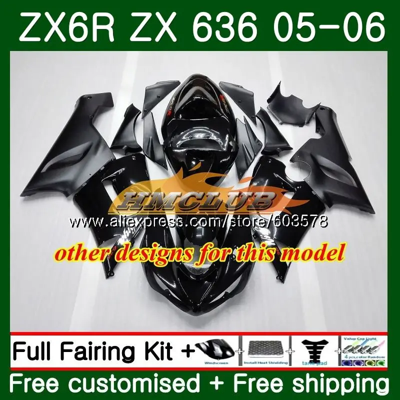 Средства ухода за кожей для KAWASAKI NINJA ZX-636 ZX 6R 600CC ZX636 2005 2006 розовый черный 33CL. 68 ZX6R 05 06 ZX600 ZX 636 6 R ZX-6R 05 06 обтекатель