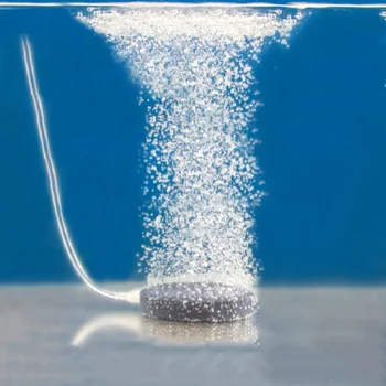 

40mm Fish Tank Air Bubble Stone Aerator Pond Pump Air Stone Bubble Disk Aquarium Pump Hydroponic Oxygen Plate Air Pumps