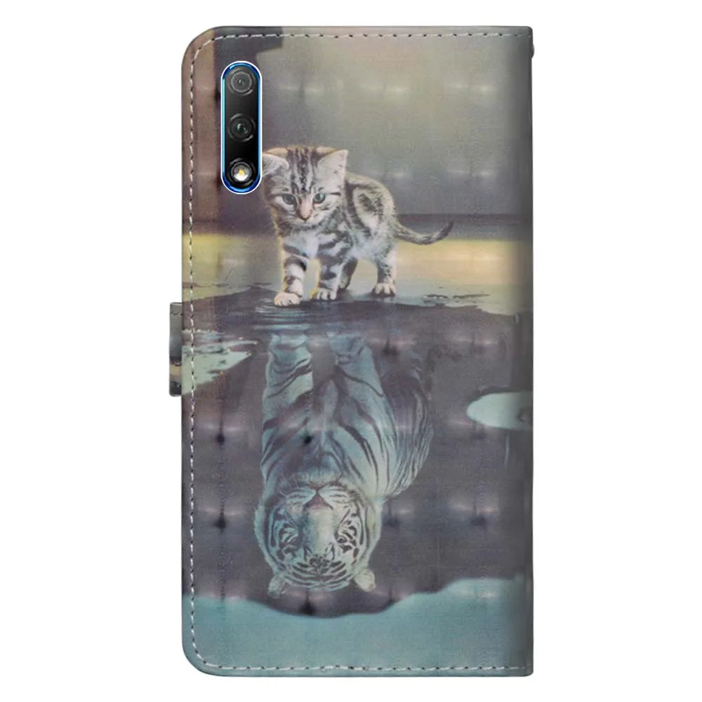 3D флип-чехол для huawei Honor 9X9 X X9 Pro Honor9X Pro Чехол для телефона кожаный чехол для huawei Honor9XPro чехлы сумка