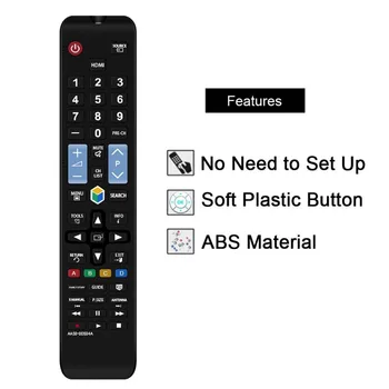 

New TV Remote Control Lightweight Replacement Controller For Samsung AA59-00594A