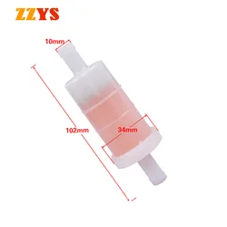 1pc 10mm 102mm 34mm Universal Motorcycle Moped Scooter Dirt Bike ATV Go Kart Petrol Gas Gasoline Liquid Oil Fuel Filter Oil cup