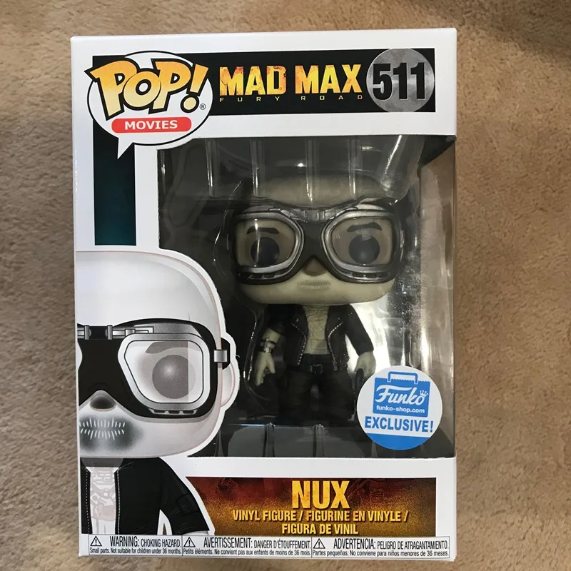 Эксклюзивный официальный Funko pop Mad Max: Fury Road NUX (Goggles) Виниловая фигурка