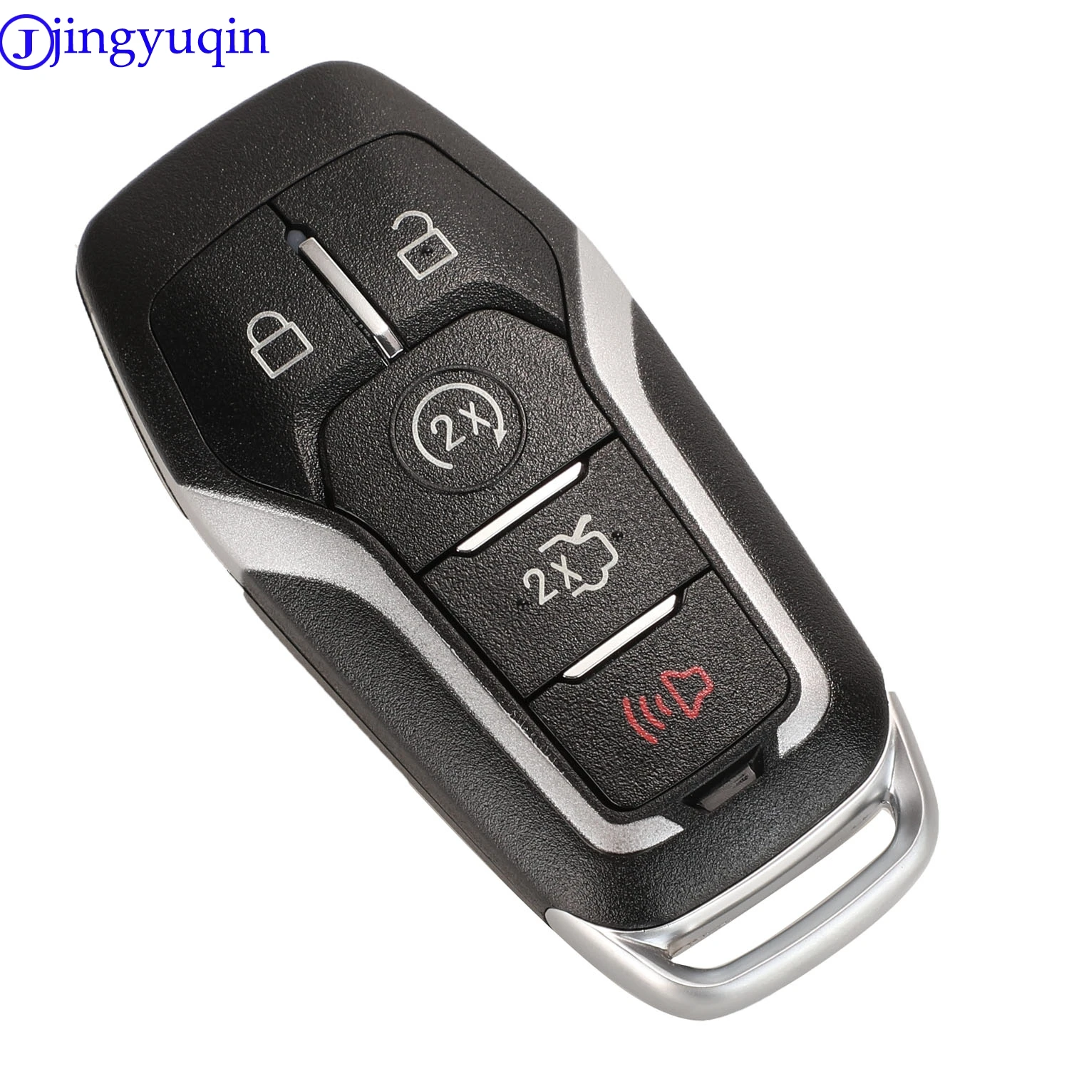 Jingyuqin 164 R7989 Замена 3/4/5 кнопки чехол для ключа Ford Edge Explorer Fusion 2015 2016 2017 M3N A2C31243300|Ключ