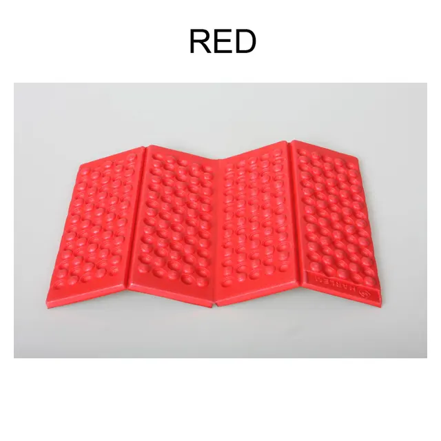 MENFLY Picnic Camping Mat Beach Moisture-Proof Foldable XPE Cushion Hiking  Portable Small Mats Egg Trough Waterproof Pad Red