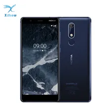 Мобильный телефон Nokia 5,1 с глобальной версией, 3 Гб ОЗУ, 32 Гб ПЗУ, 5,5 дюймов, ips, 16 Мп, камера 8 МП, Восьмиядерный процессор MT6755S, Android 9 Pie, мобильные телефоны