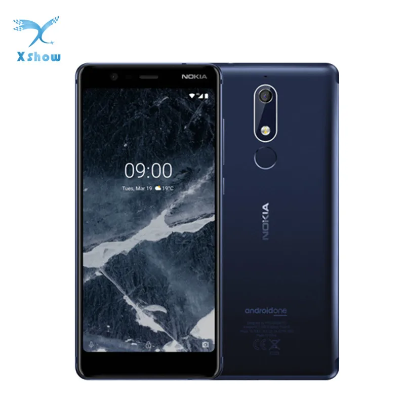 Смартфон Nokia 5 1 дюйма 3 Гб + 32 ГБ 16 МП 8 Мп Восьмиядерный процессор MT6755S Android