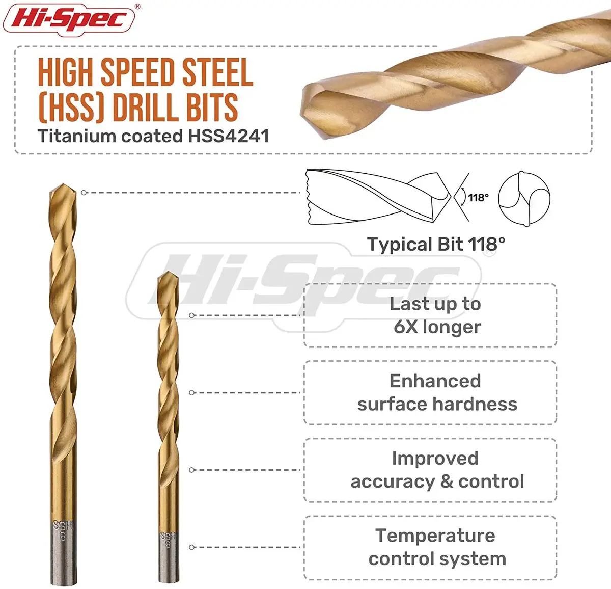 Titanium Coated HSS Drill Bit Set 99 Pc Piece Plastic Wood Twist Metal Kit Case 