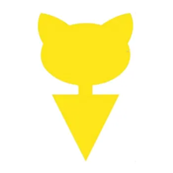 

12pcs Odorless Dual Sided Home Yellow Pest Control Insect Fungus Gnats Fruit Fly Indoor Outdoor Sticky Traps Non Toxic Catcher