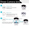 3 In 1 Fish Eye Lens 0.67x Wide Angle Macro Lenses Clip For iPhone Samsung Huawei Xiaomi Universal Mobile Phone Camera Fisheye ► Photo 3/6