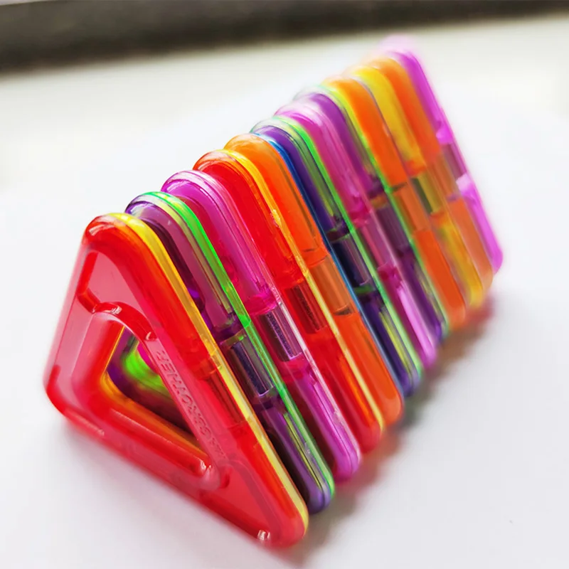 12 шт./компл. магнитные блоки строительные конструкции дизайнерские игрушки для