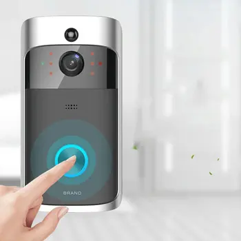 

Wireless WIFI Video Door Bell Two-way Audio Doorbell IR-CUT Night Vision PIR Motion Detection Home Security Alarm