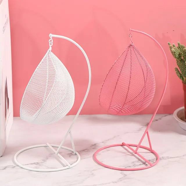 1:12 Dollhouse Miniature Furniture Swing Chair Hammock Doll House Decor Toy Miniature Garden Furniture Swing 3