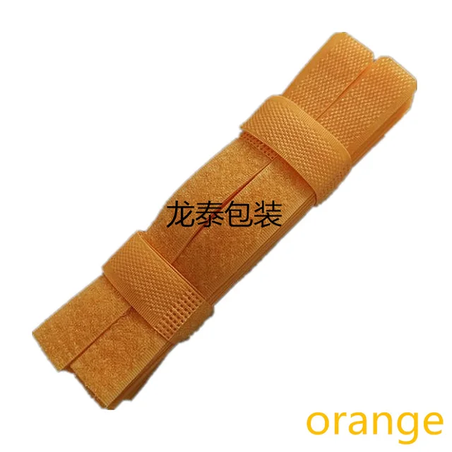 50pcs Colourful Reusable Fastening Wire Cable Ties Organizer Cord Cable Tie Rope Holder for Laptop PC TV Reusable Cable Ties Orange