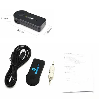 

Car Aux Bluetooth Adapter Wireless 3.5mm Audio Receiver for performance mini cooper r53 mini cooper hyundai kona bmw