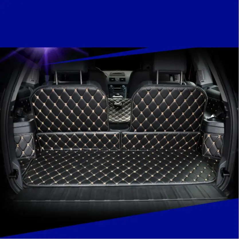 Для volvo xc90 кожаный коврик для багажника автомобиля 2014 2013 2012 2011 2010 2009 2008 2007 2006 2005 2004