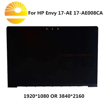 

For HP ENVY 17-AE 17T-AE 4K UHD LCD LED Screen Display assembly FHD Touch Digitigitzer Bezel Frame Monitor