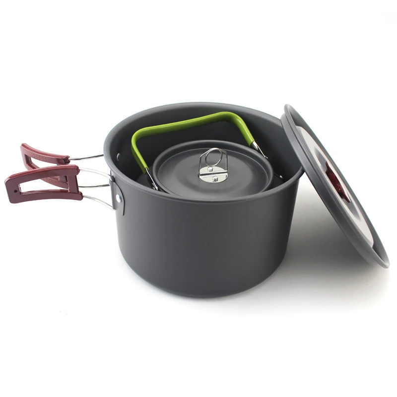 Camping Fry Pan Multifunction Outdoor Campfire Pot Picnic Middle Frying