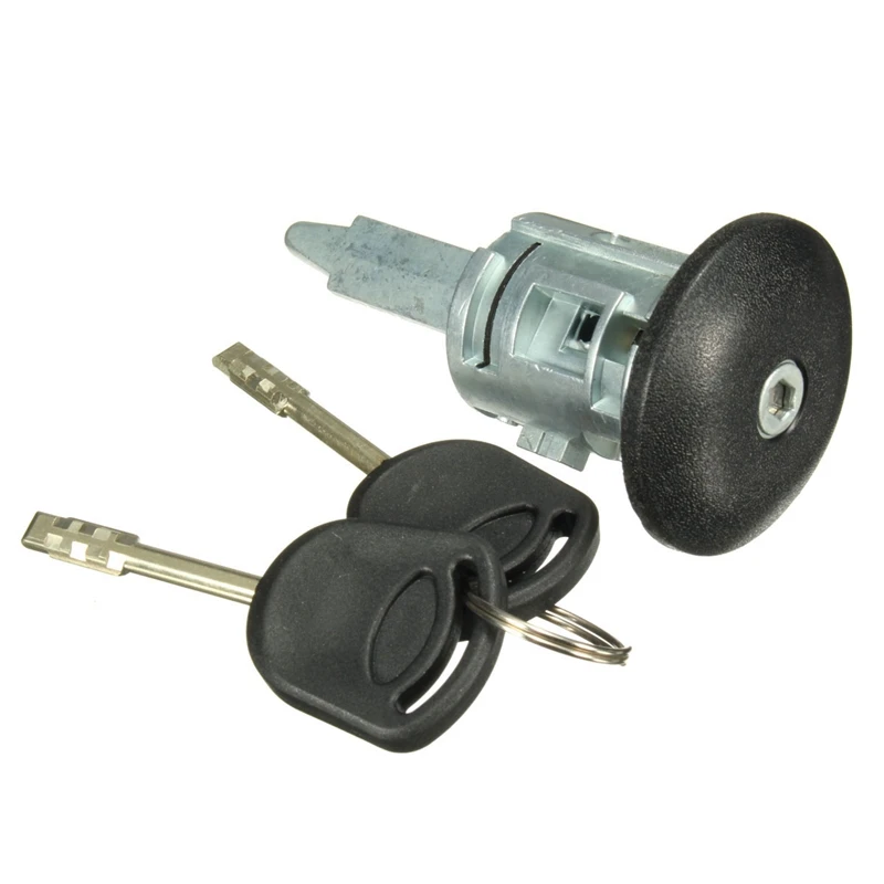 

Front Right Driver Side Door Lock Barrel with 2 Keys for Ford Transit MK6 00-06