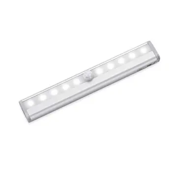 

Motion Sensor Night Light 10Led Human Body Infrared Night Light Battery Powered Wireless Infrared Motion Detector Wall Light