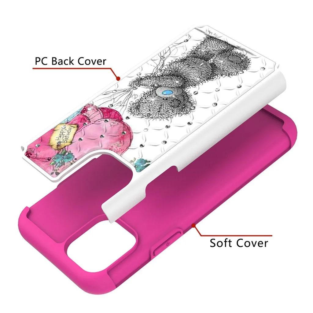 Dream Crystal Style Phone Case For iPhone 11Pro Max Dirt-resistant Slim Fashion Soft Cases Shockproof Dust-proof Phone Case