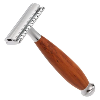 

Shaving Razor Safety Razor Double Edge Beard Razor Manual Beard / Mustache Removal Shaving Tool Zinc Alloy