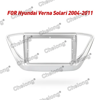 

2Din Car Dashboard Frame Fit For Hyundai Verna Solari 2004-2011 Car DVD GPS Dash Panel Kit Mounting Frame Trim Frame Fascias