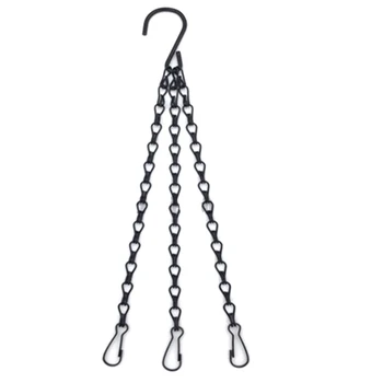 

5Pcs Plant Flower Pot Hanger Hook Hanging Basket Flower Macrame Flower Pot Holder Hanging Chain Rope