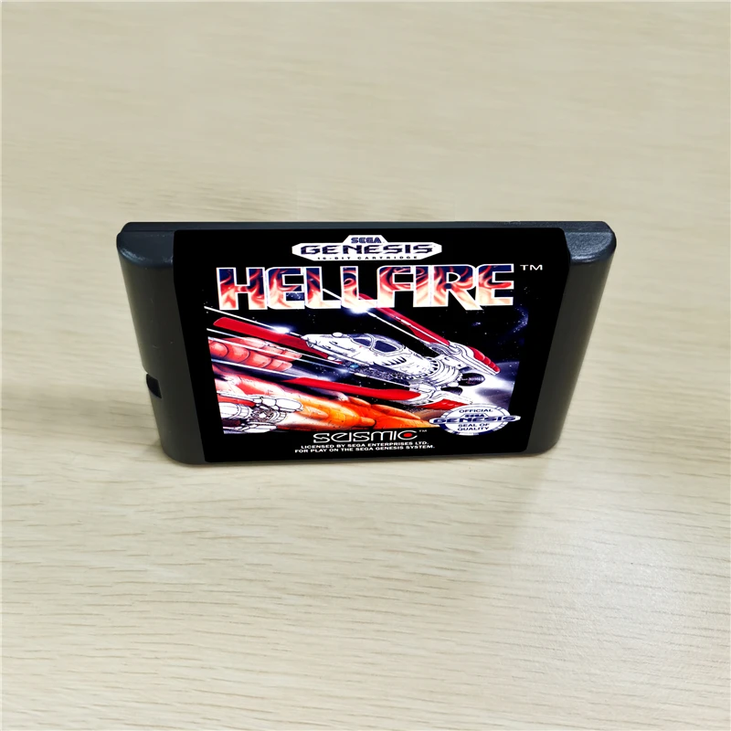 Хелл Файр-16 бит MD-игры Картридж для MegaDrive Genesis консоли | Электроника