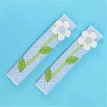 2 шт. пасторальный цветок в горошек дверь/крышка ручки холодильника Ручка дверцы холодильника перчатки домашний декор для кухни аксессуары